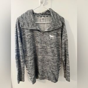 PINK half zip size Small